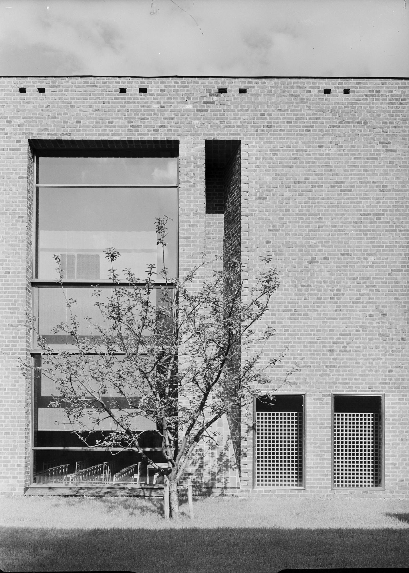 Ella Öström, a set of six chairs, for St. Thomas Church, Vällingby, 1960.