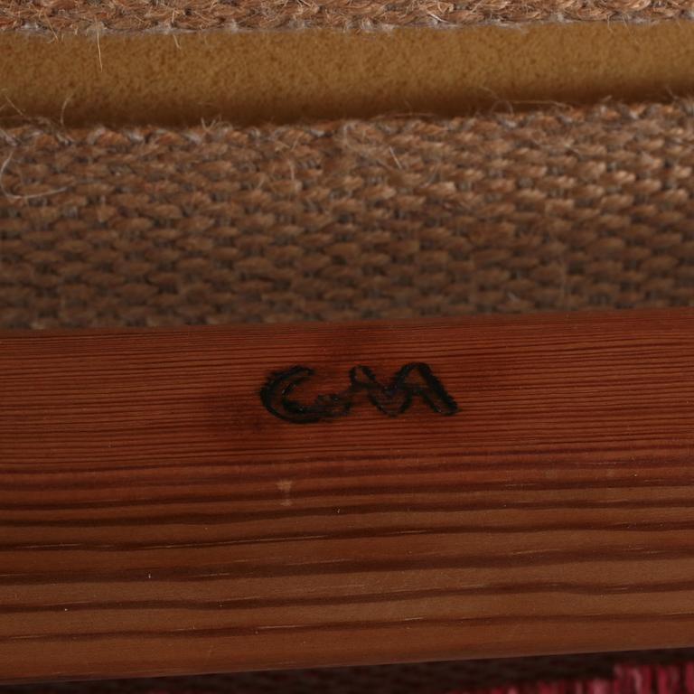 KARMSTOL, Carl Malmsten, 1900-talets andra hälft.