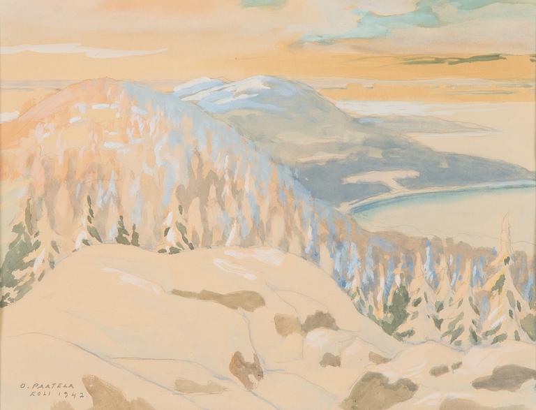Oskari Paatela, Landskap från Koli.