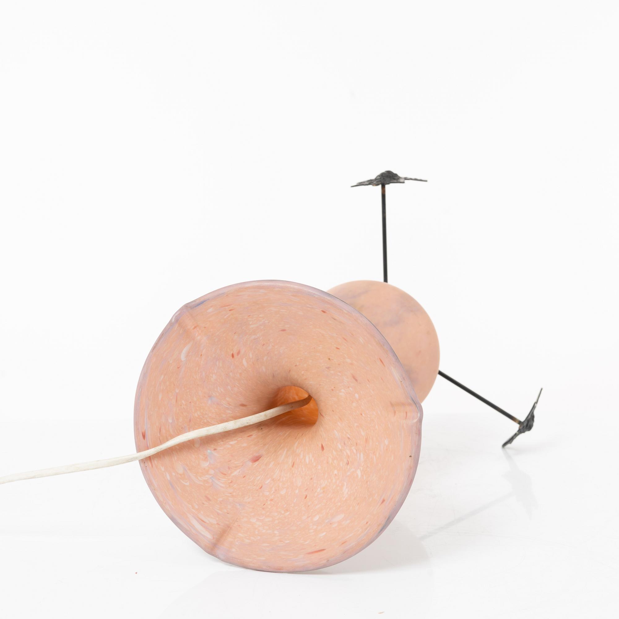 Bordslampa, Art Nouveau-stil, sent 1900-tal.