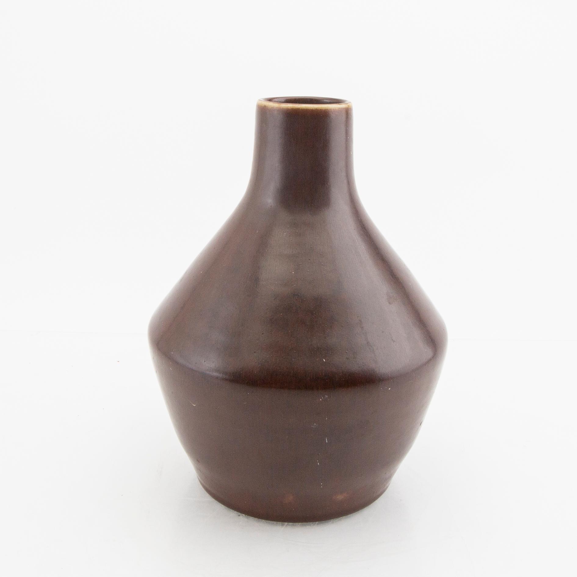 Carl-Harry Stålhane, a signed stoneware vase.