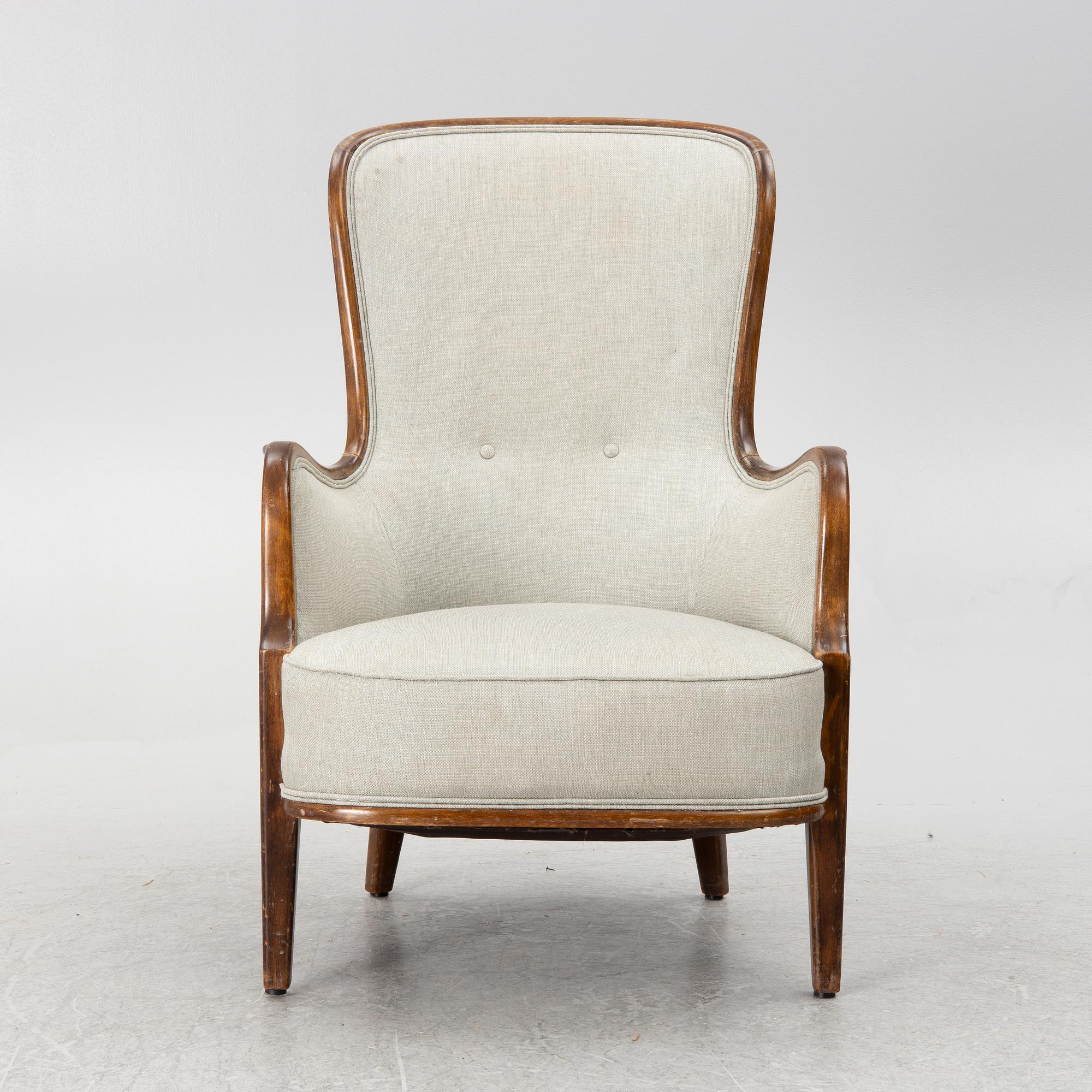 Armchair, Swedish Modern, mid-20th century.