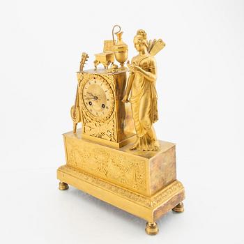 A mid 1800s Empire table clcok.