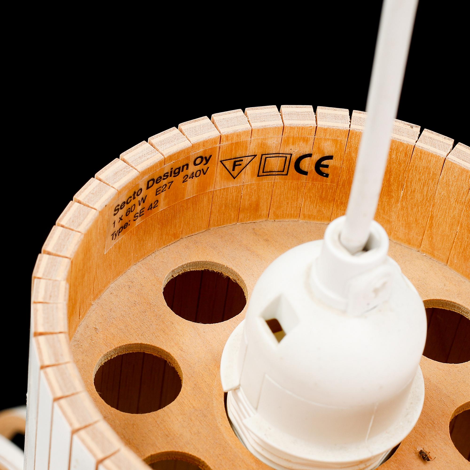 Seppo Koho, ceiling light. "Victo pendel", for Secto design.