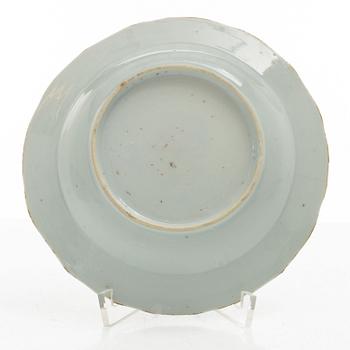 Servisdelar, 13 st, kompaniporslin, Kina, Qingdynastin, Qianlong (1736-95).