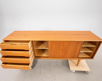 A 1960s teak sideboard.