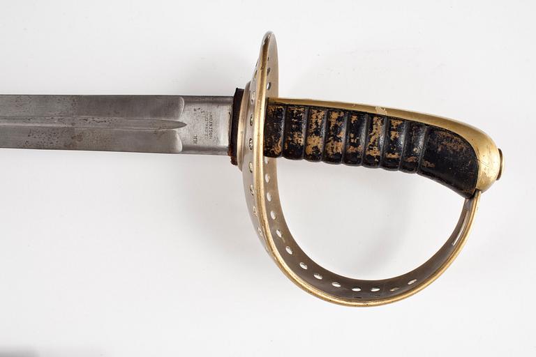 SABEL, Sverige för kavallerimanskap, m/1893.