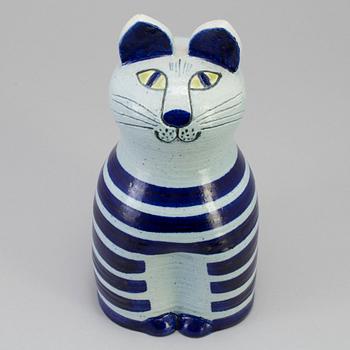 LISA LARSON, a stoneware figurine "Trull" Gustavsberg. Designed in 1968.