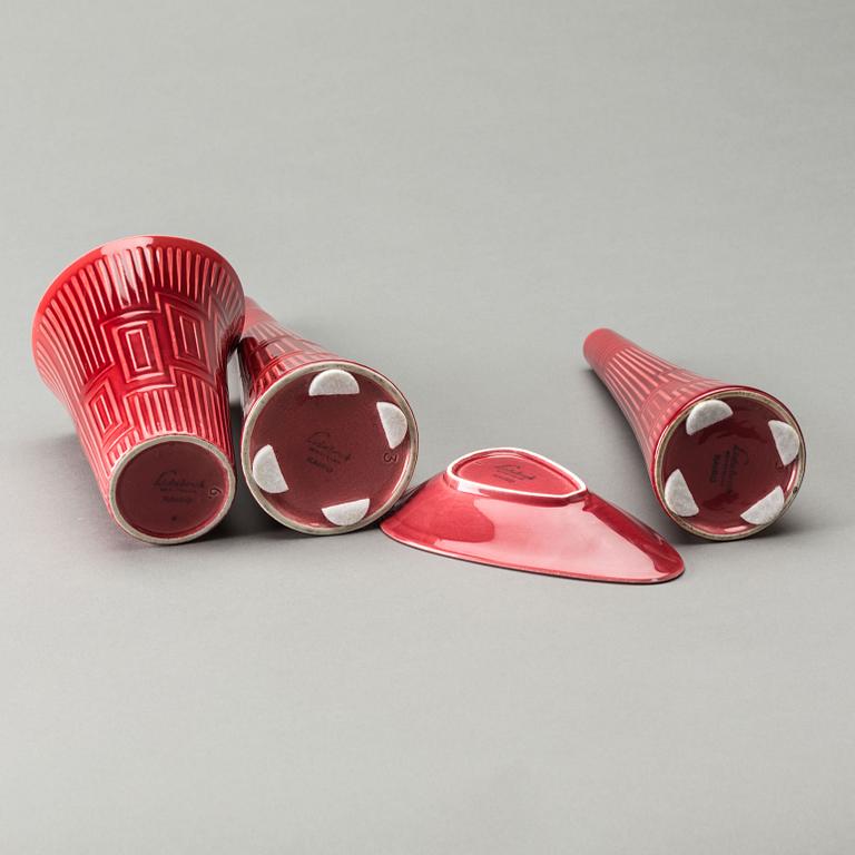 PARTI RÖRSTRAND, Lidabruk, flintgods "Kairo". 1950/60-tal.
