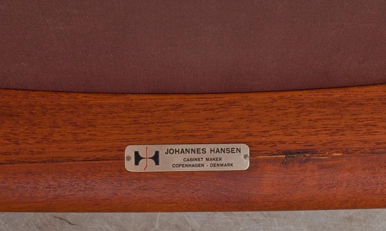 KARMSTOLAR, ett par, "JH-513", Hans J. Wegner, Johannes Hansen.