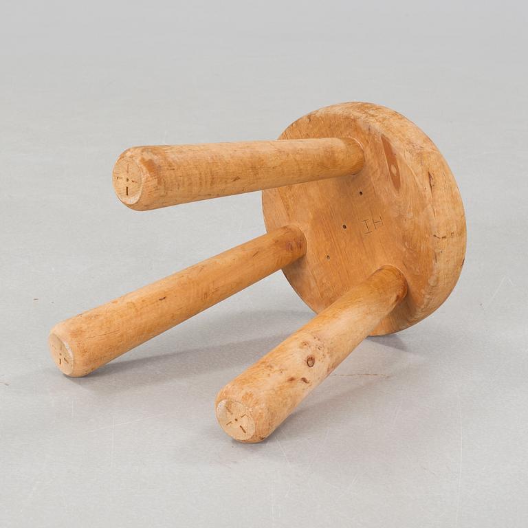 A stool, by Ingvar Hildingsson, second half of the 20th century.