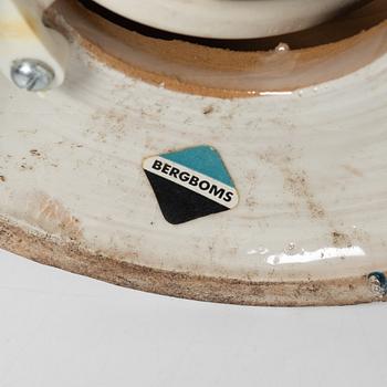 Bordslampor, 3 st, Bitossi för Bergboms, 1900-talets andra hälft.