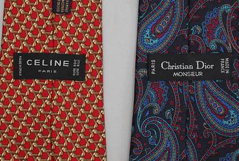SLIPSAR, 2 st, Dior och Celine.