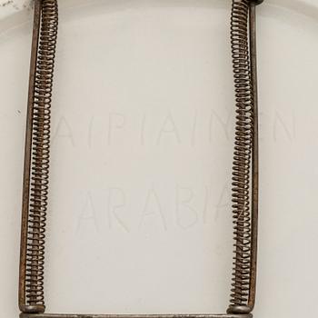 Birger Kaipiainen, dekorationstallrik, stengods, signerad Kaipiainen.