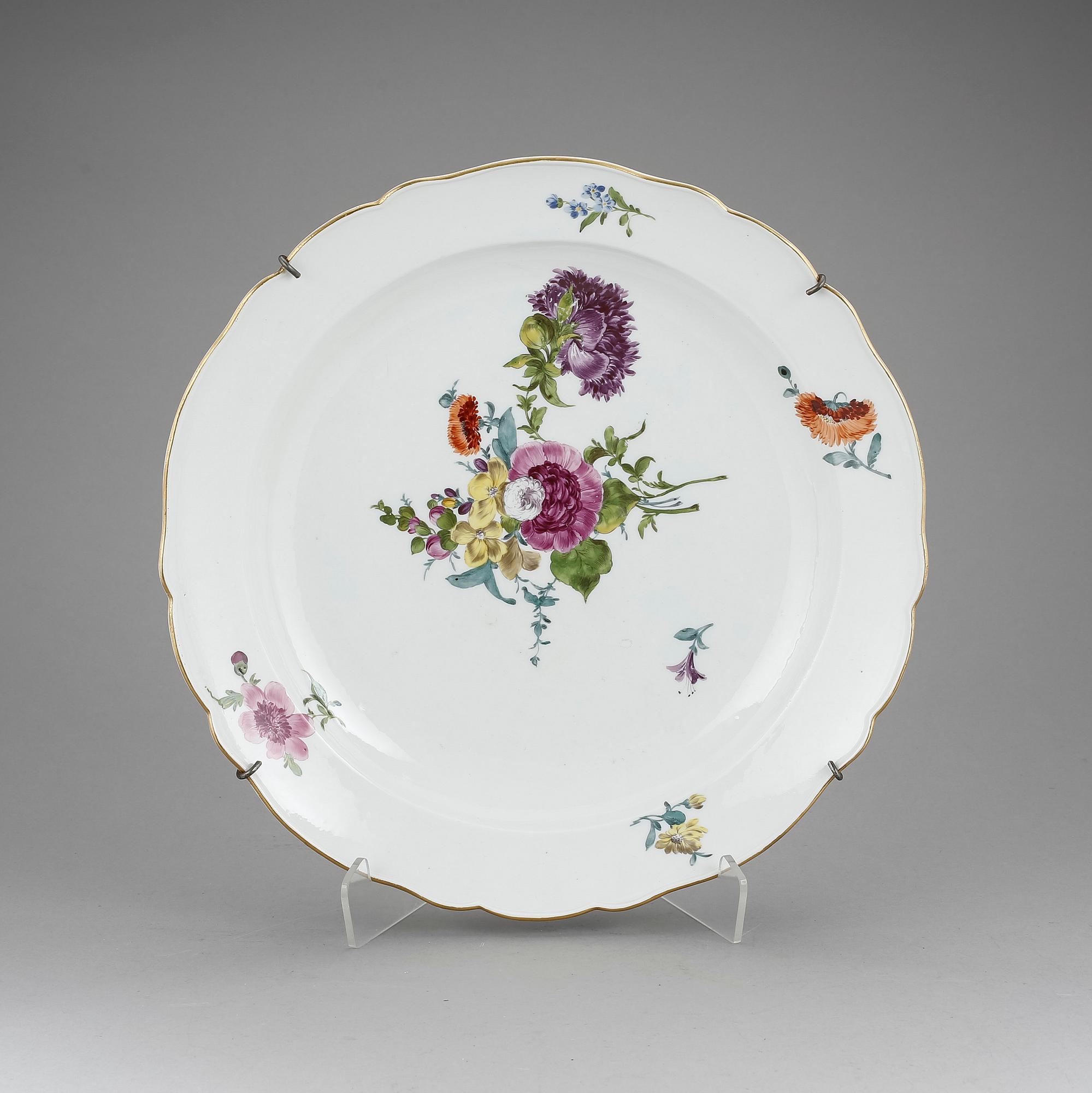 FAT, porslin, Meissen, 1800-tal.
