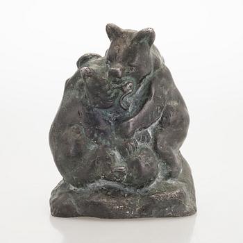 August Koskinen, Leikkivät karhunpennut.