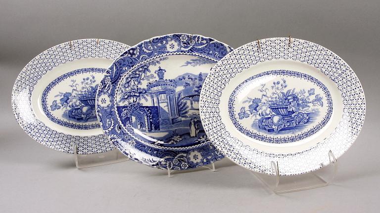 FAT, 3 st. Porslin. England.