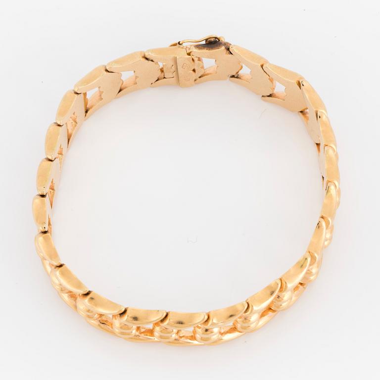 ARMBAND, 18K guld.