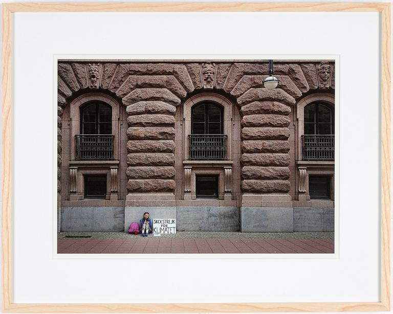 Adam Karls Johansson, fotografi signerad och numrerad 3/25 a tergo.