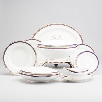 SERVIS, ca 70, porslin Rörstrand 1900-talets början.