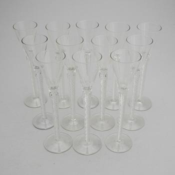 SNAPSGLAS, 12 st, 1900-talets början.