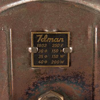 Gunnel Nyman, taklampor, 4 st, modell 1602/81003, Idman 1940-tal.