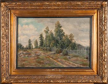 Sigfrid August Keinänen, SUMMER LANDSCAPE.