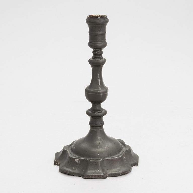 A 18th century candlestick.