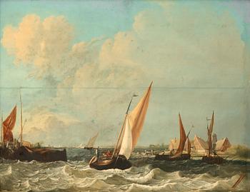 1091. Jan van Os, Ships on the coast.