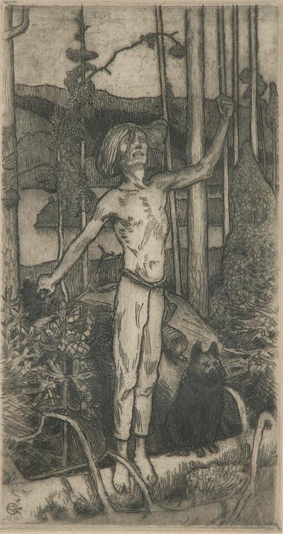 Akseli Gallen-Kallela, Kullervo's Curse.