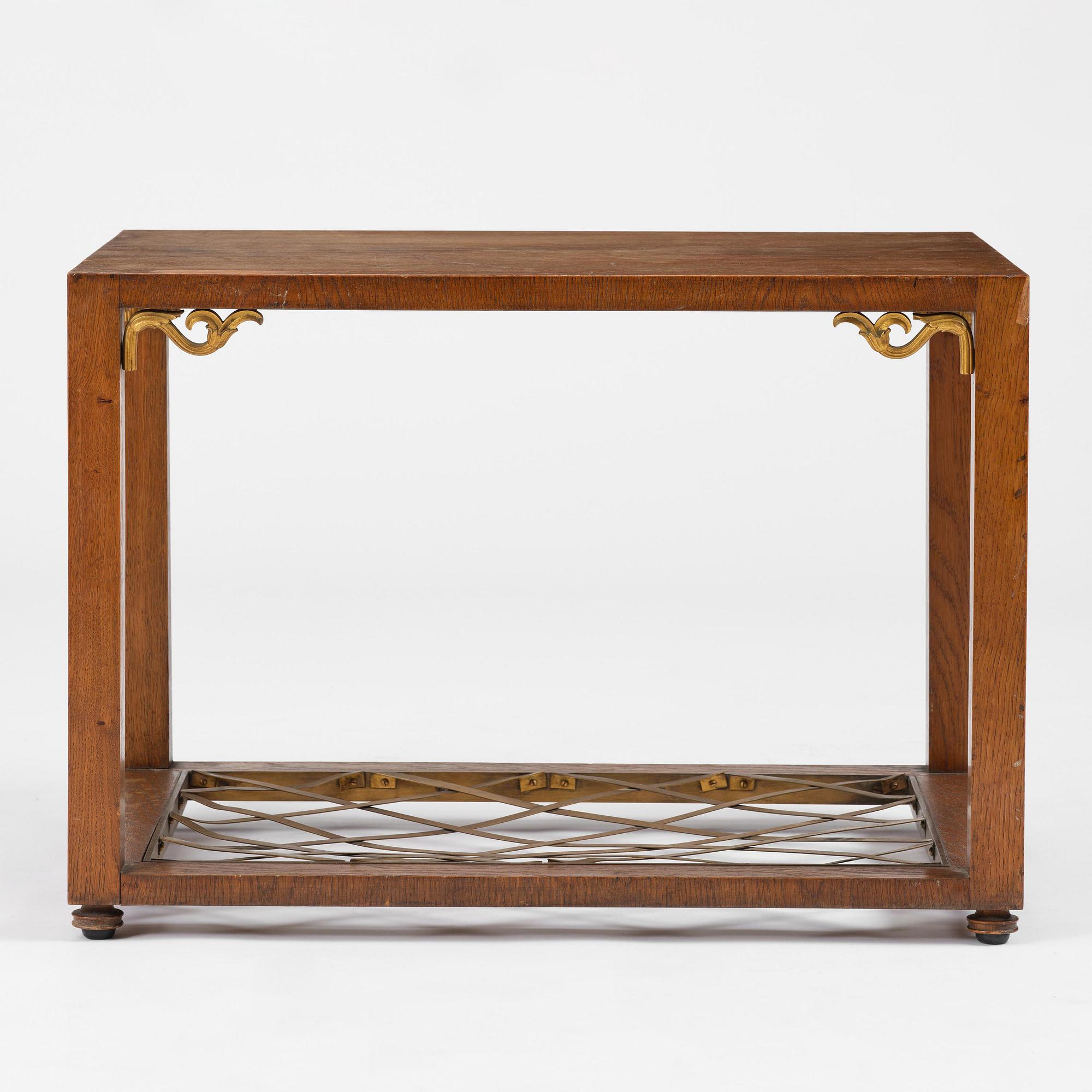 Niels Holger Rasmussen, an oak coffee table, Denmark, ca. 1924-27.
