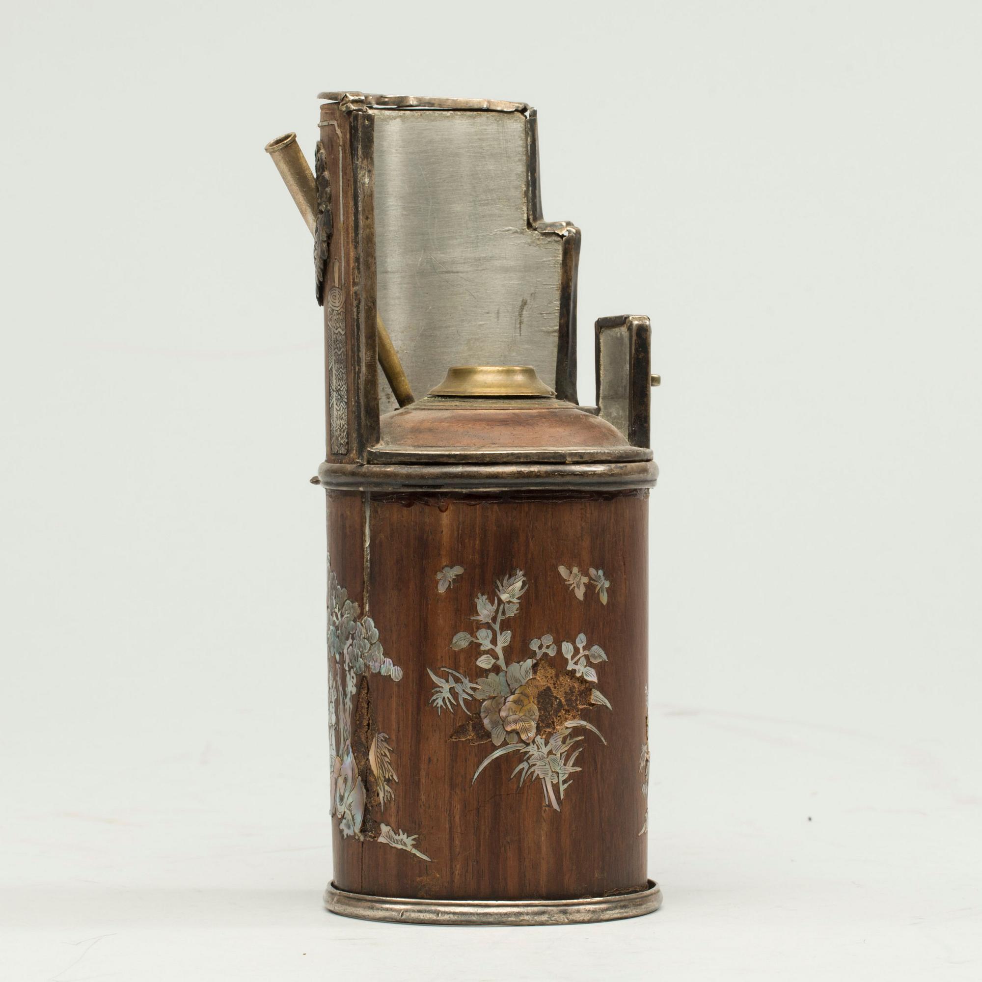 OPIUMPIPA, Kina, omkring 1900.