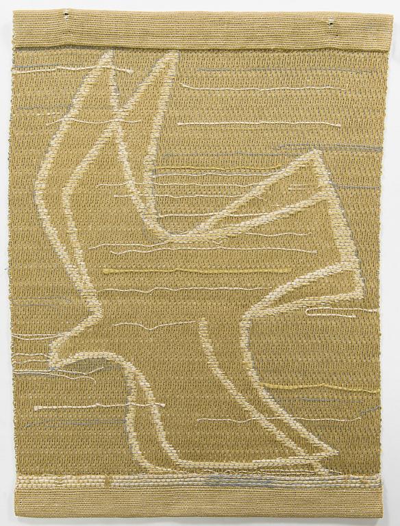 Dora Jung, a mid-20th century signed tapestry.