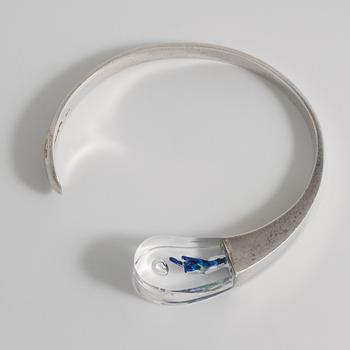 BJÖRN WECKSTRÖM, a "Space Silver" bracelet made by Lapponia in Finland 1974.