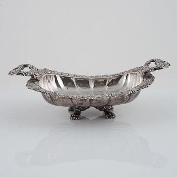 Gustaf Möllenborg, skål, silver, Stockholm, 1835.