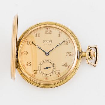 L.U.C. (Chopard), Prima "Chronomètre", pocket watch, 52 mm, hunting case,