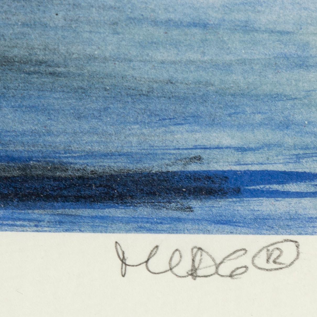 Marianne Lindberg De Geer, färglitografi, signerad EA.