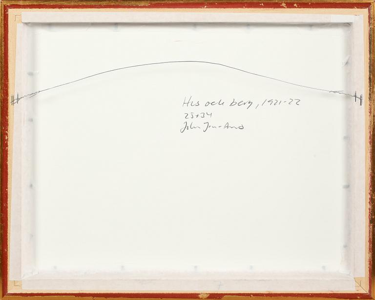 JOHN JON-AND, pastell, signerad.