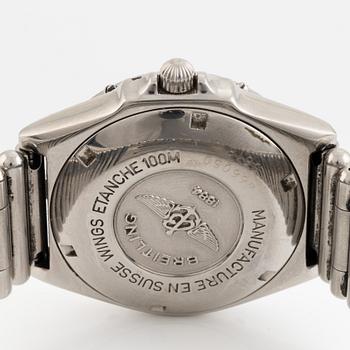 Breitling, Wings, wristwatch, 38 mm.