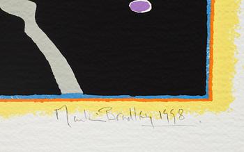 MARTIN BRADLEY, färgserigrafi, signerad och numrerad 101/150.