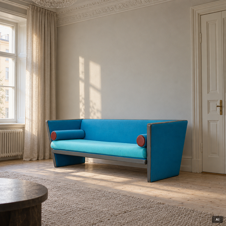 Sofa, possibly Gubi, Denmark, 1980s.