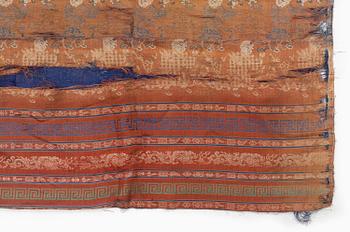 Sidenbrokad, Qingdynastin, 1800-tal.