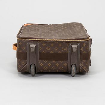 Louis Vuitton, a Monogram Canvas "Pegase 55" suitcase.