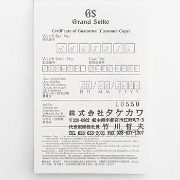 Grand Seiko, GMT, "Mount Iwate", "Boutique Exclusive", "Limited Edition", ca 2020.