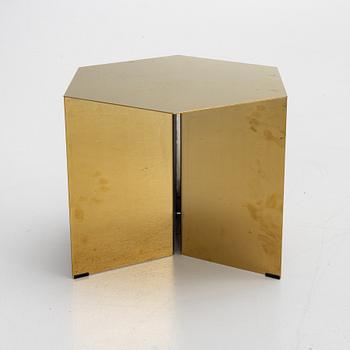 A 'Slit Table Round' side table, Hay, Denmark.