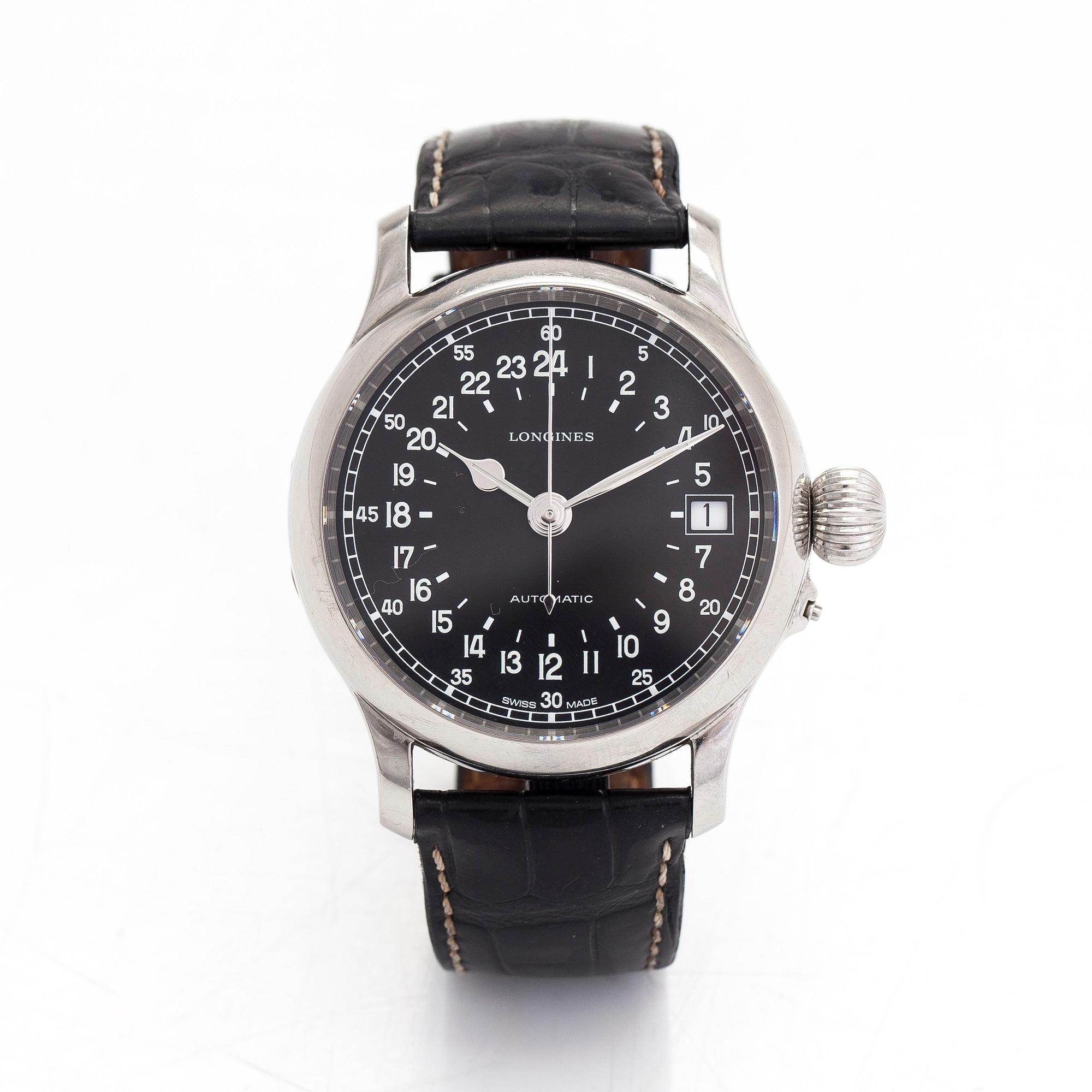 Longines 47.5 mm top