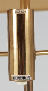GOLVLAMPA, etikettmärkt Fahgerhults Ljusarmatur, 1900-talets mitt.