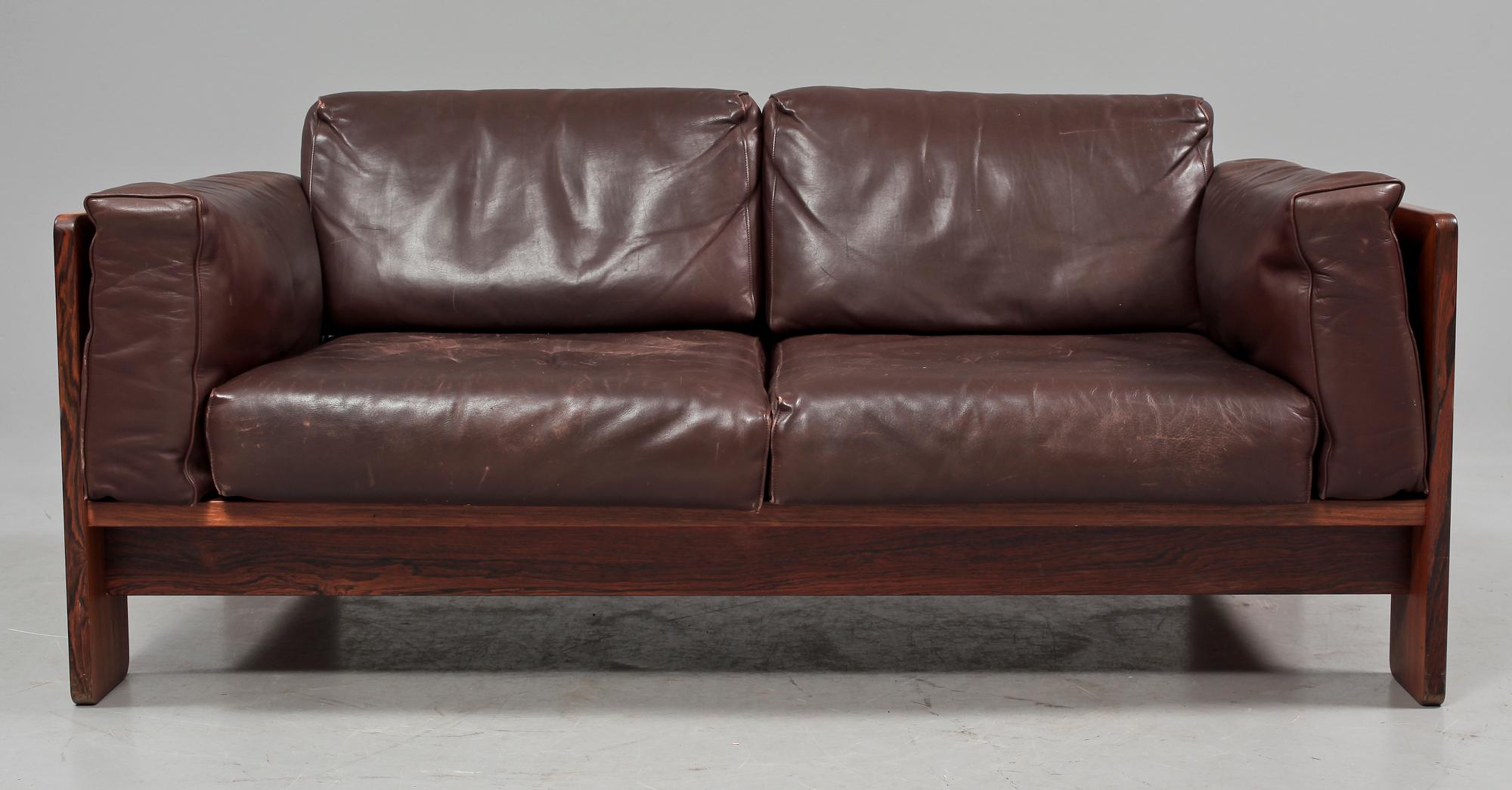 SOFFA samt FÅTÖLJ, "Bastiano", Tobia o Afra Scarpa, Italien, 1900-talets andra hälft.