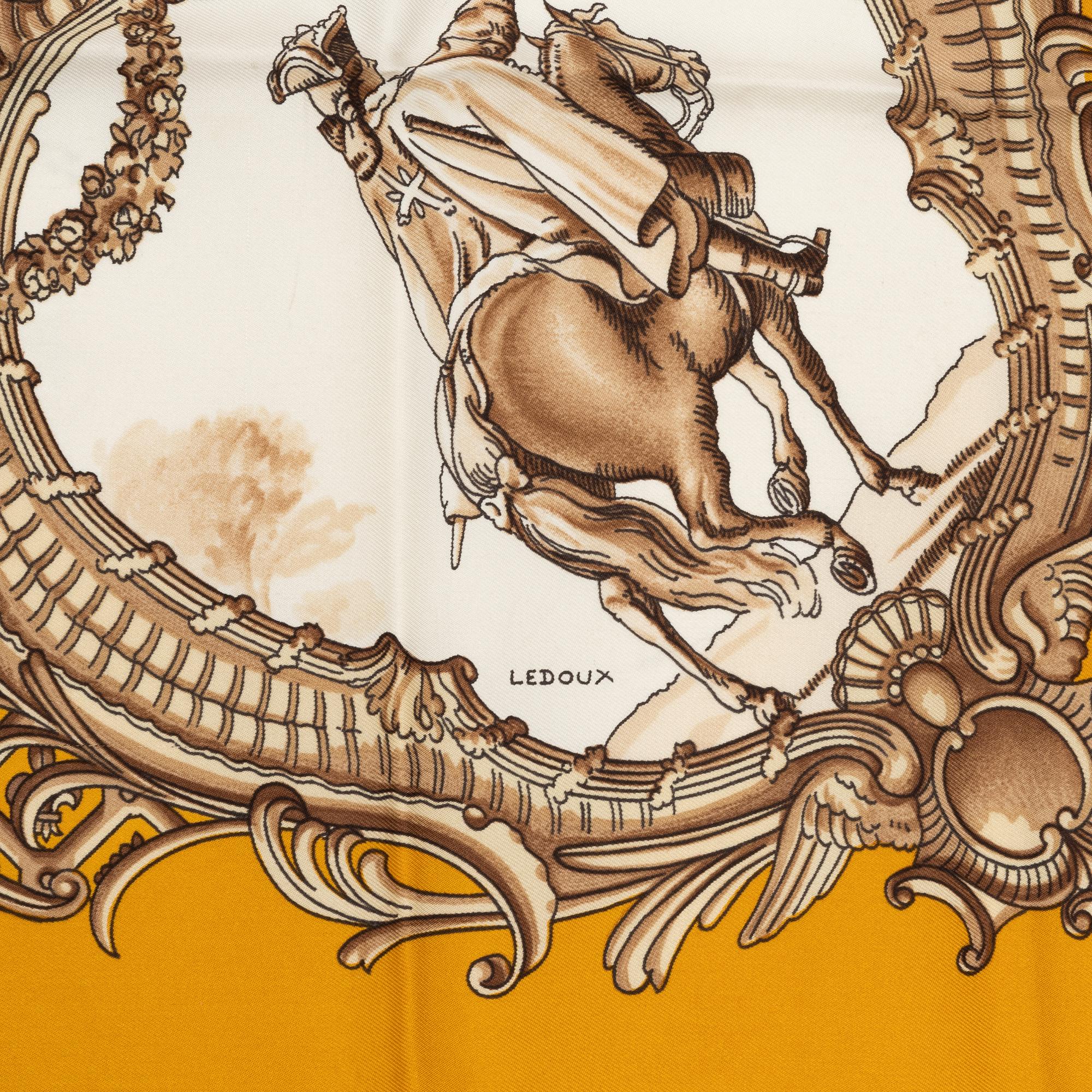 Hermès, scarf, "Louis XV".