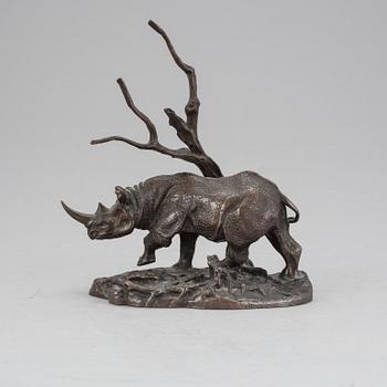 SKULPTUR, brons, The Franklin Mint, 1976.